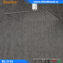 Beelee 16′′ Water Saving Bathroom Untra Thin Overhead Shower